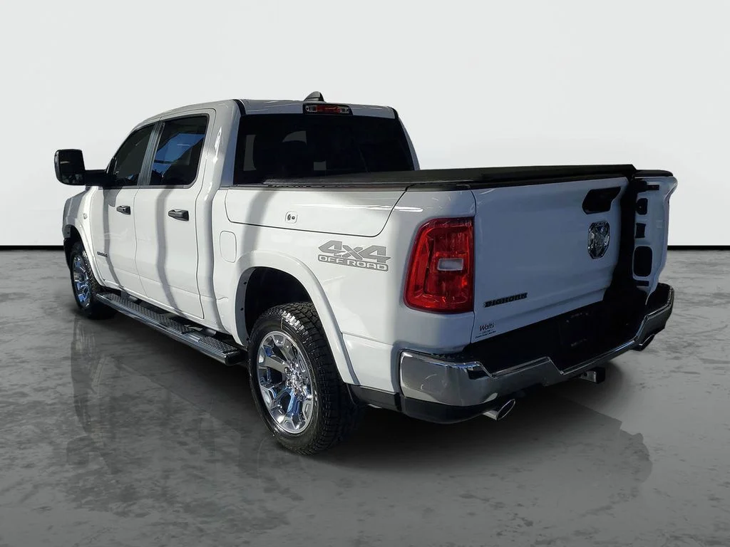 New 2026 Bright White Clear-Coat Exterior Paint RAM Big Horn/Lone Star image 3