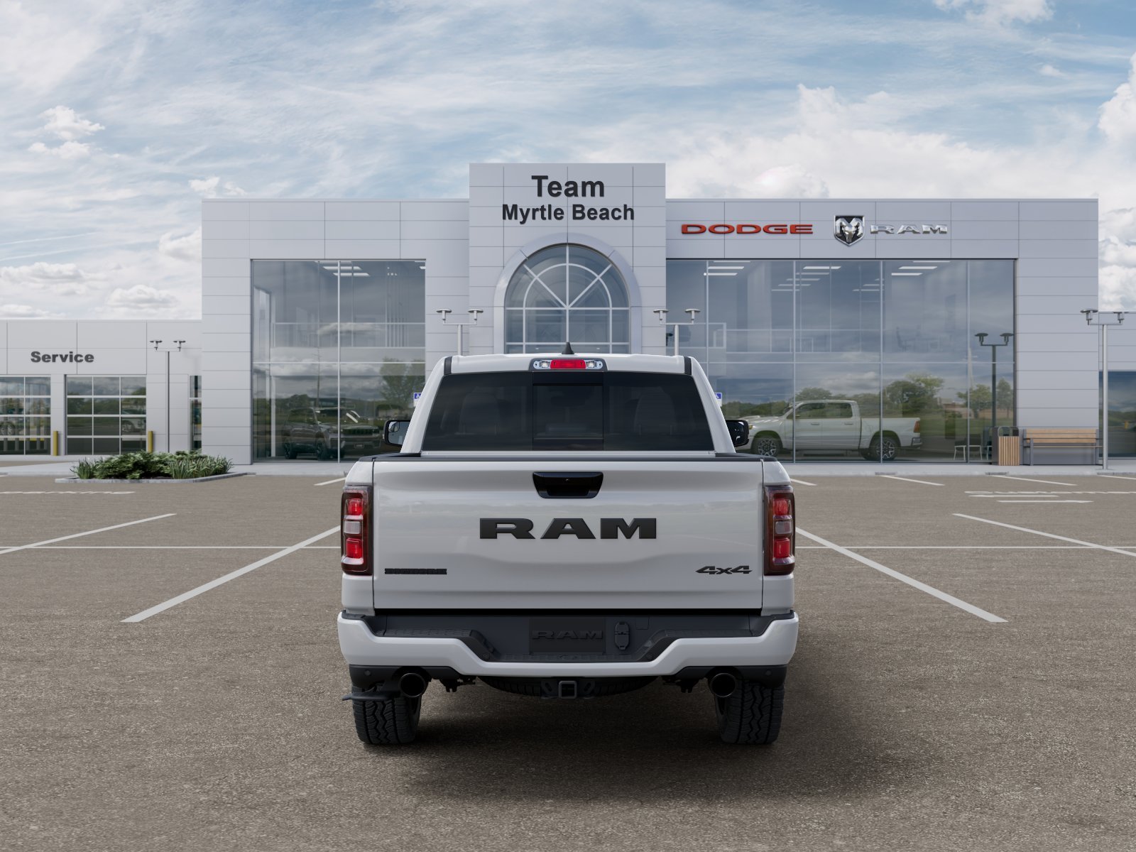 New 2026 Bright White Clearcoat RAM Big Horn/Lone Star image 33