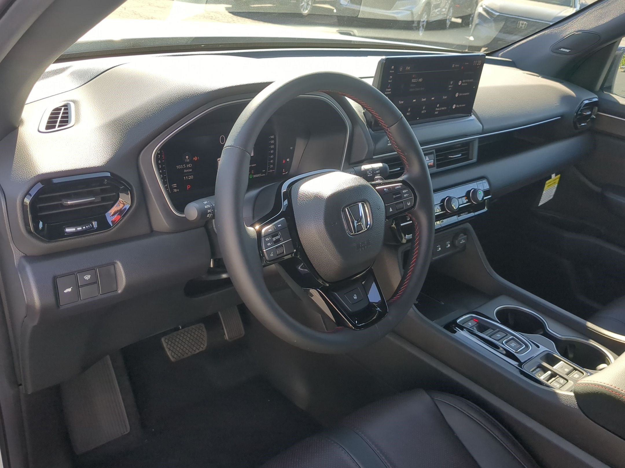 New 2026 Platinum White Pearl Honda Black Edition image 12