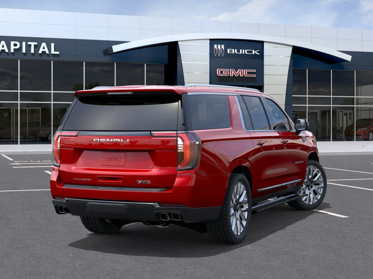 New 2026 Volcanic Red Tintcoat GMC Denali Ultimate image 5