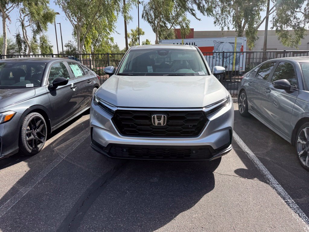 New 2027 Solar Silver Metallic Honda EX-L image 2