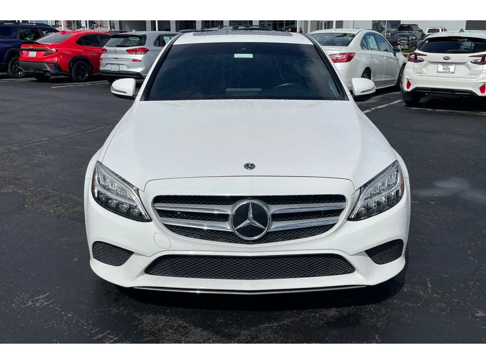Used 2020 Polar White Mercedes-Benz C300 image 9