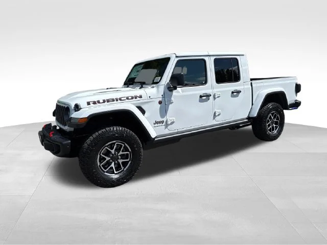 New 2026 Bright White Clear-Coat Exterior Paint Jeep Rubicon X image 3