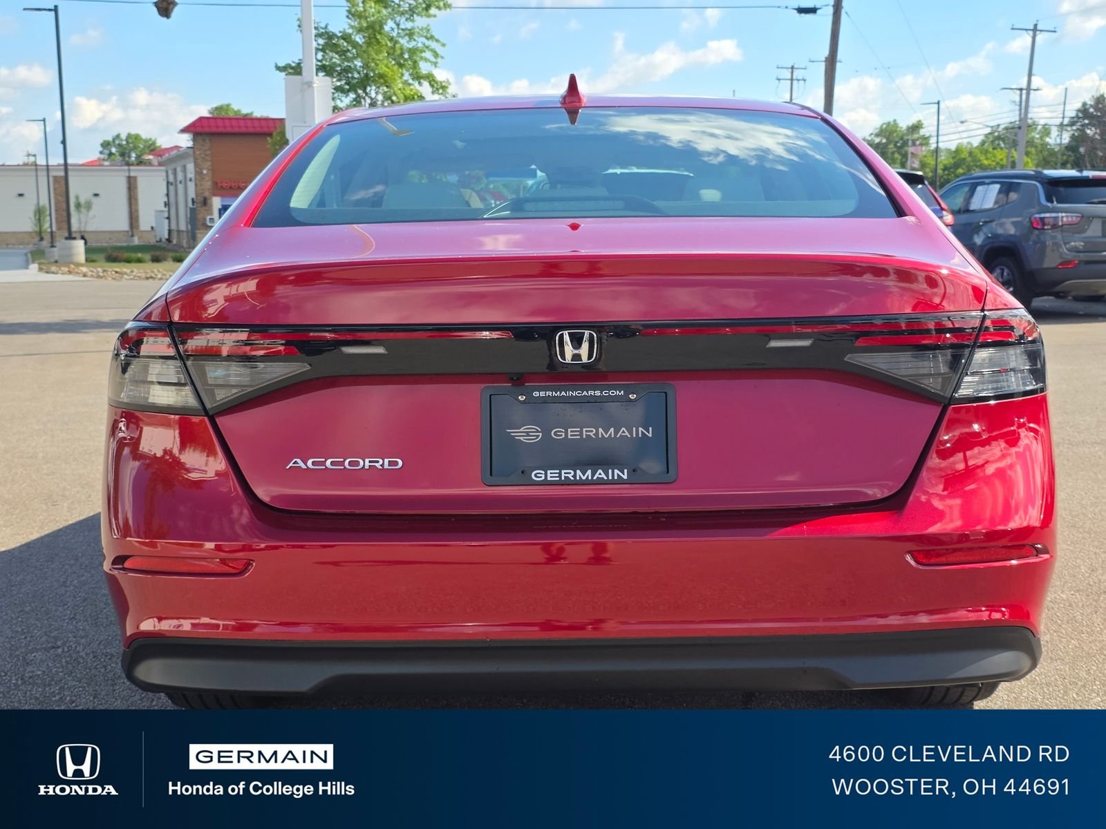 Certified Used 2023 Radiant Red Metallic Honda 1.5T EX image 16
