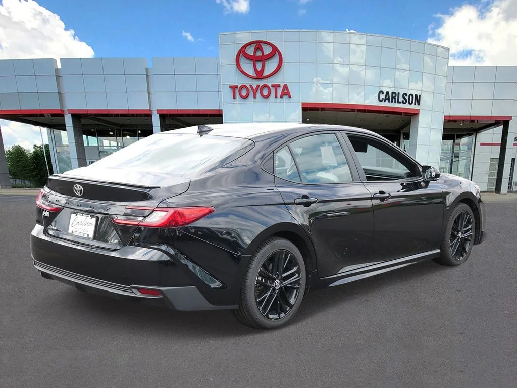 Certified Used 2025 Black Toyota SE image 5