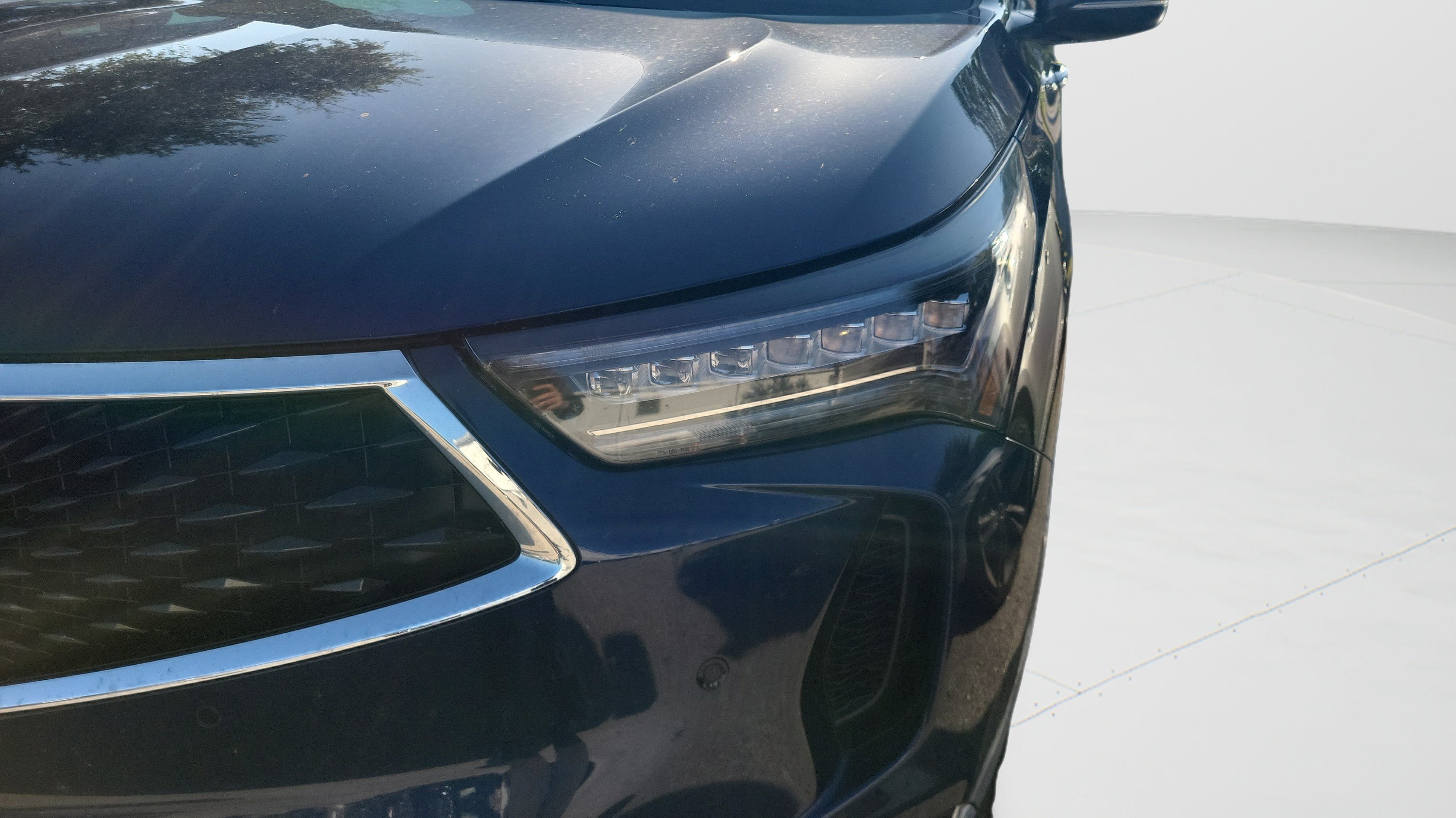 Used 2024 Fathom Blue Pearl Acura SH-AWD TECH image 14