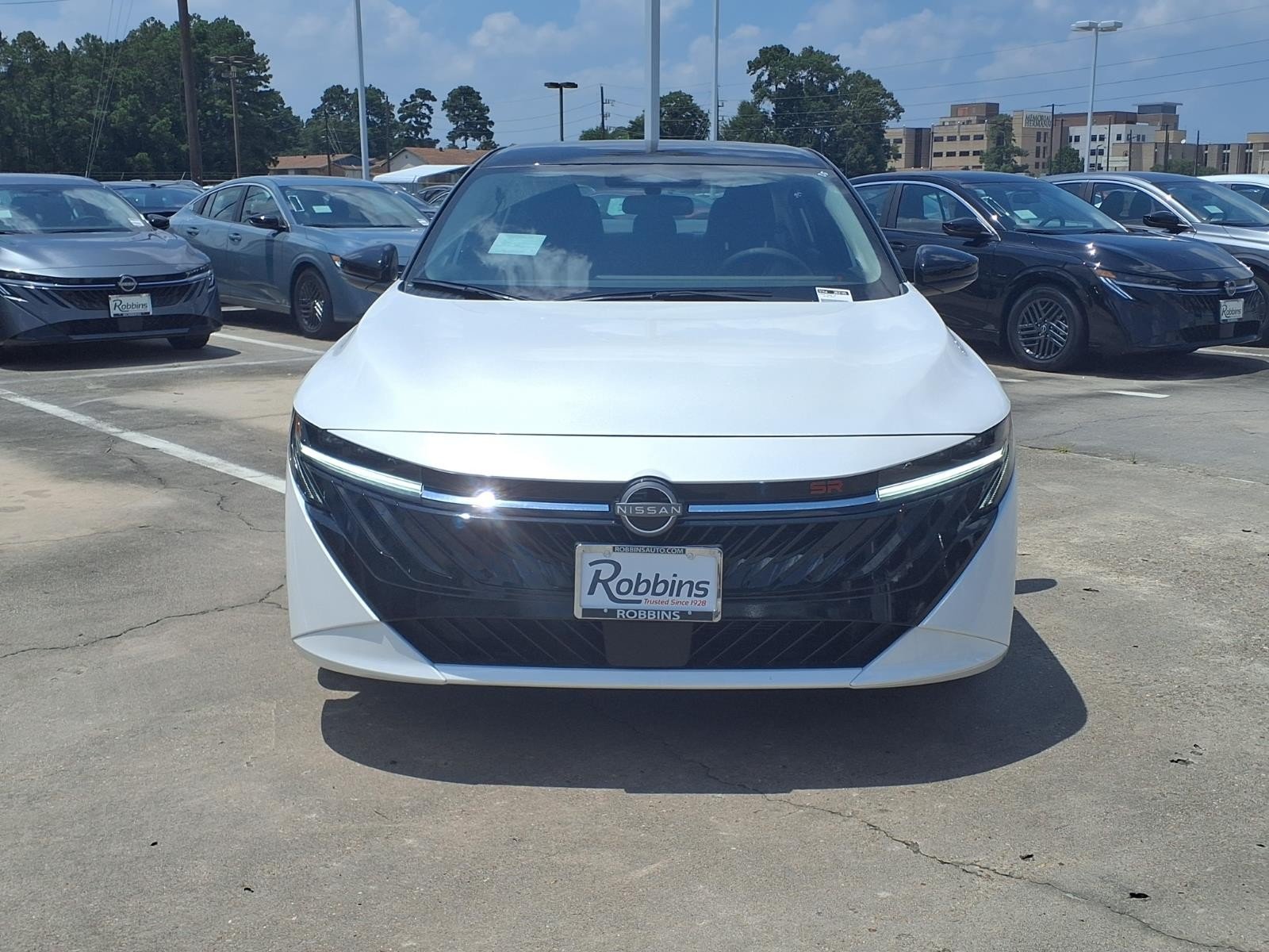 2026 Nissan Sentra SR White at Robbins Nissan