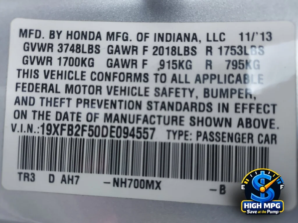 Used 2013 Silver Honda LX image 33