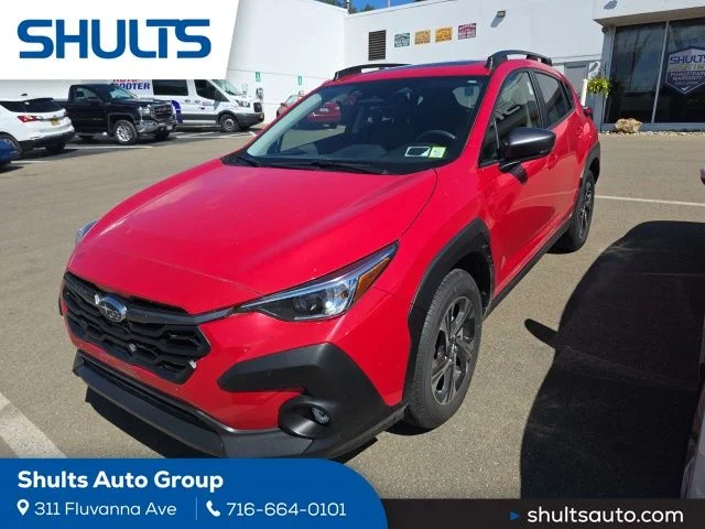 Certified Used 2024 Red Subaru Premium image 1
