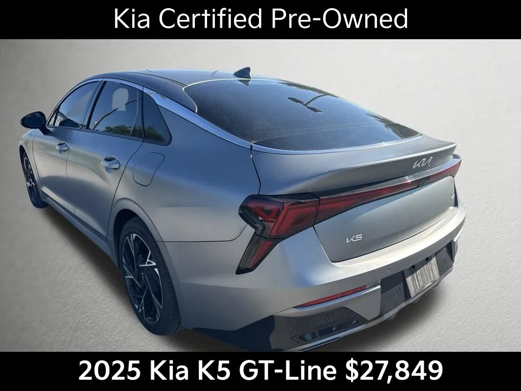 Certified Used 2025 Gray Kia GT-Line image 6