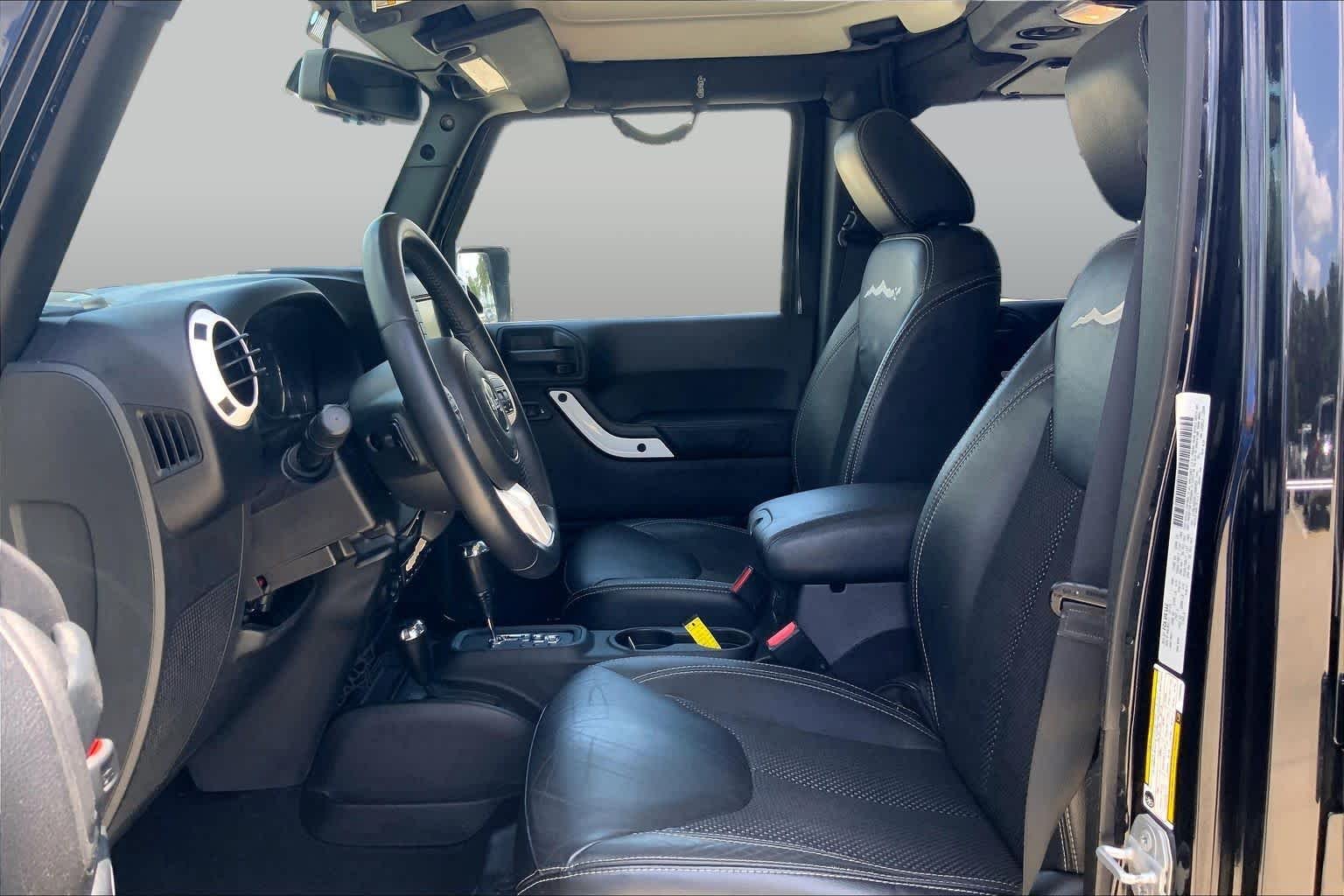 Used 2015 Black Clearcoat Jeep Wrangler X image 8