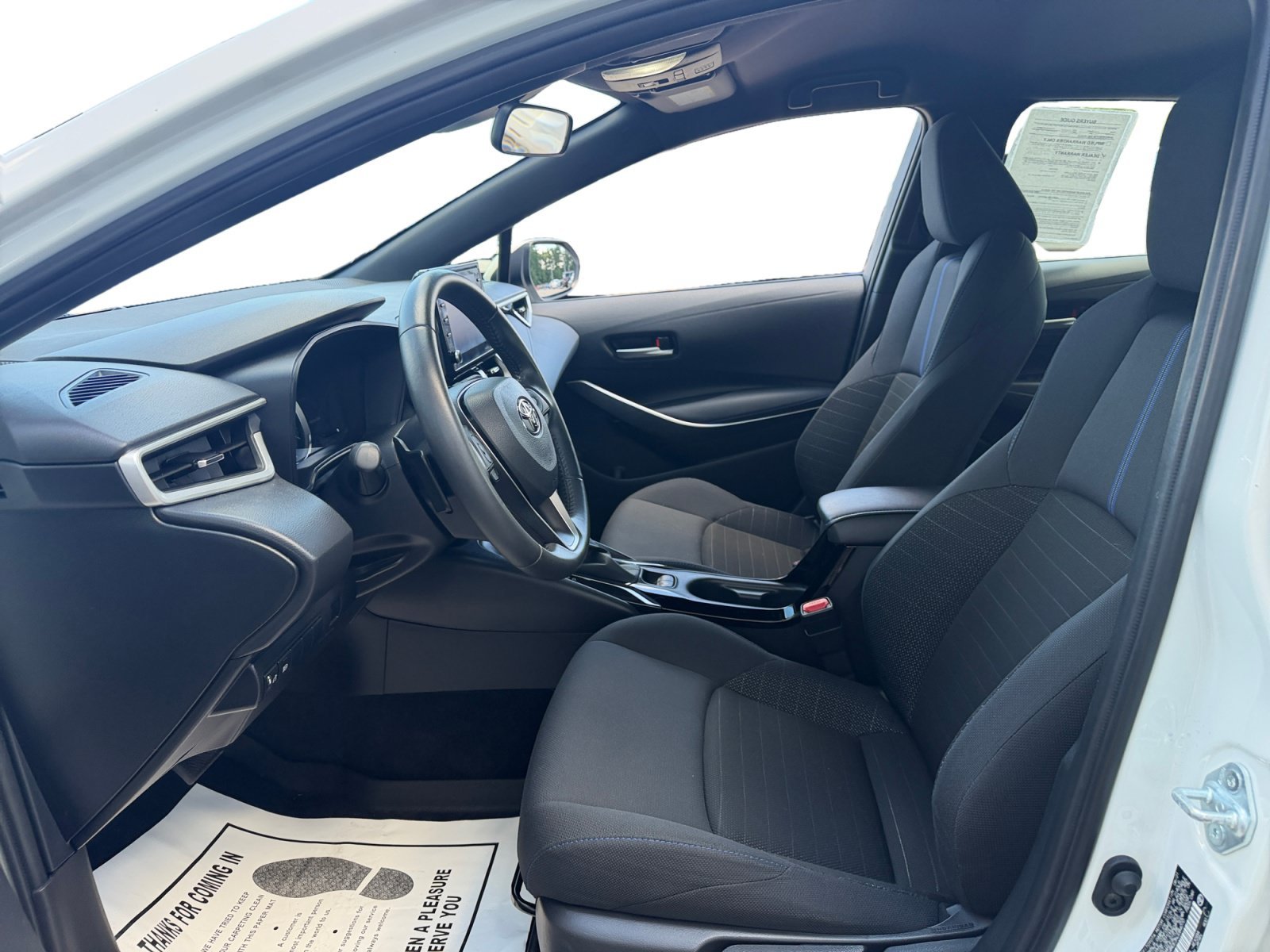 Used 2022 White Toyota SE image 8
