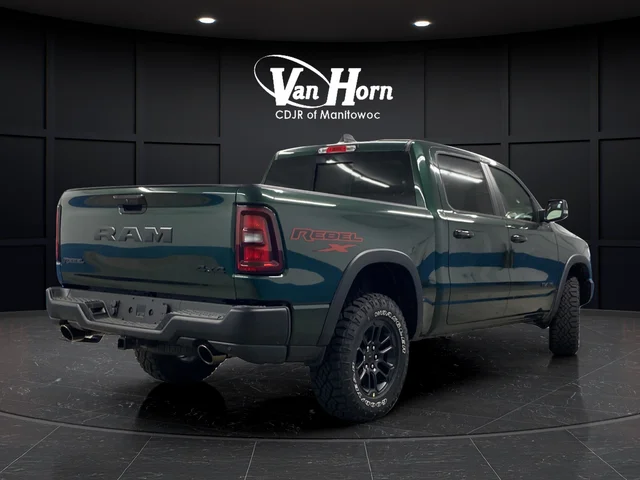 New 2027 Serrano-Green Metallic Exterior Paint RAM Rebel image 7