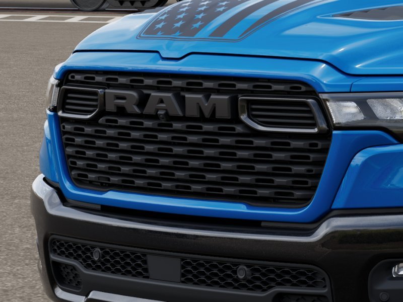 New 2026 Hydro Blue Pearl-Coat Exterior Paint RAM Big Horn/Lone Star America 250 image 7