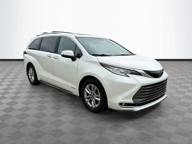 Used 2021 White Toyota Limited image 1