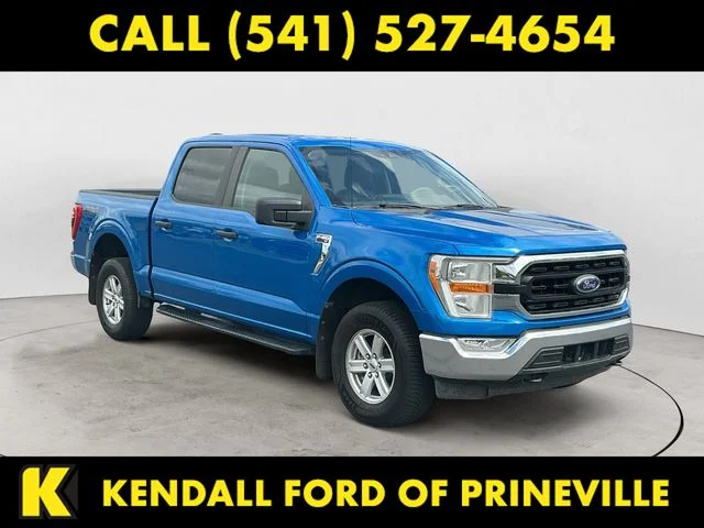 Used 2021 Blue Ford XLT image 7