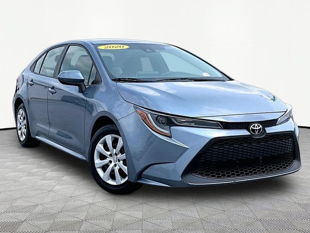 Used 2020 Celestite Toyota LE image 1
