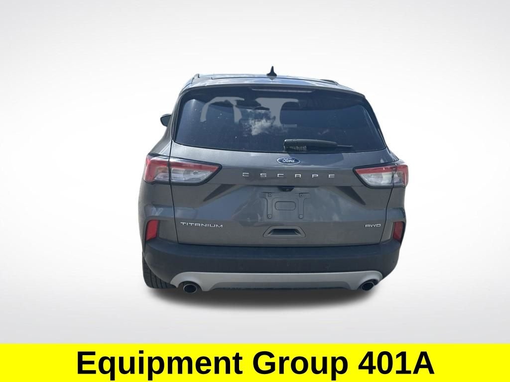 Certified Used 2022 Gray Metallic Ford Titanium image 4