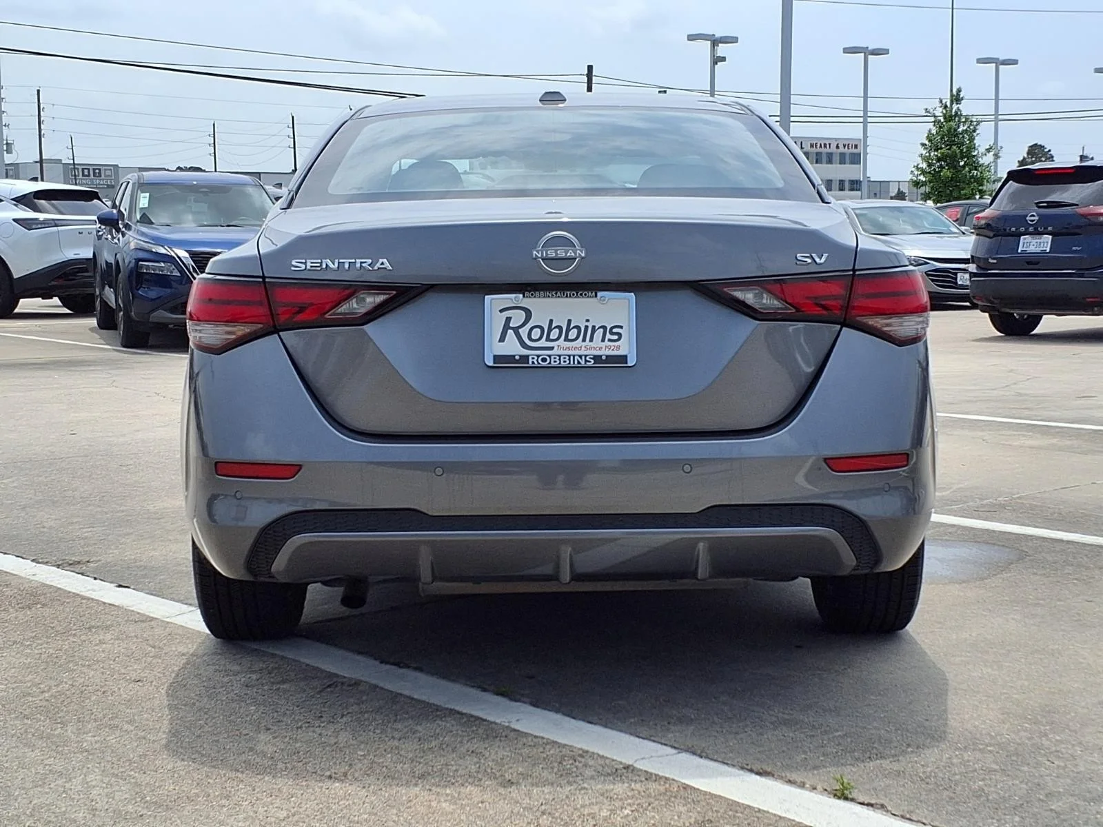 2024 Nissan Sentra SV Gray at Robbins Nissan