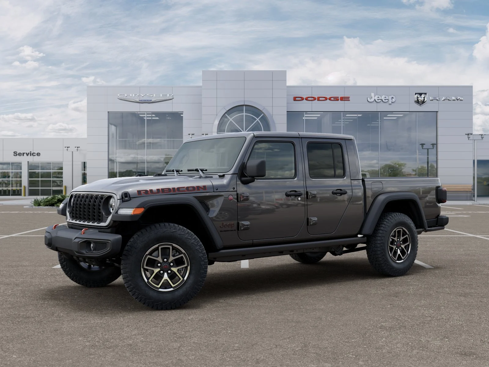 New 2026 Granite Crystal Metallic Clear-Coat Exterior Paint Jeep Rubicon image 30