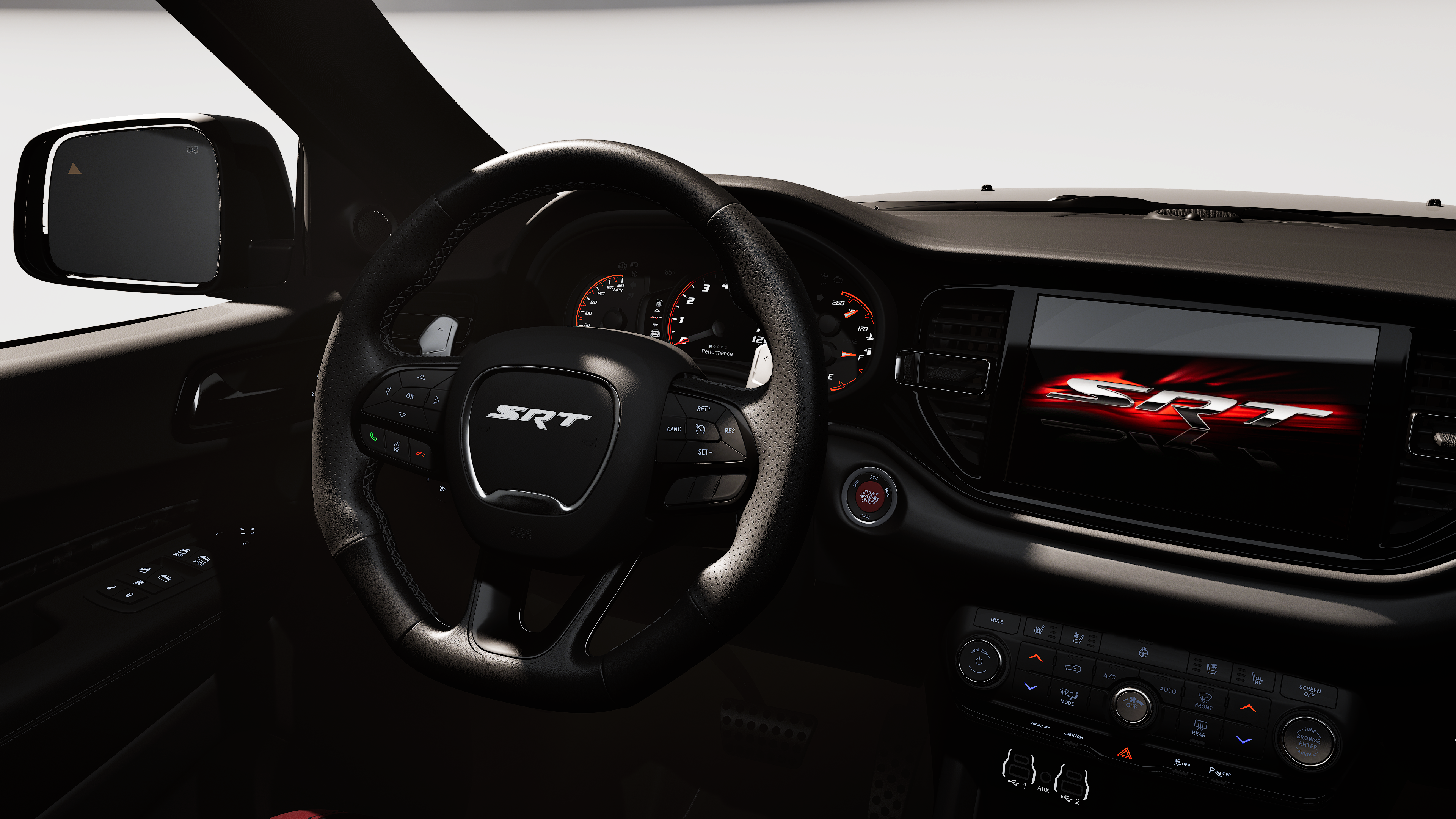 New 2027 Pitch Black Dodge SRT Hellcat image 9