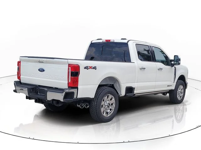 New 2026 White Metallic Ford Lariat image 5