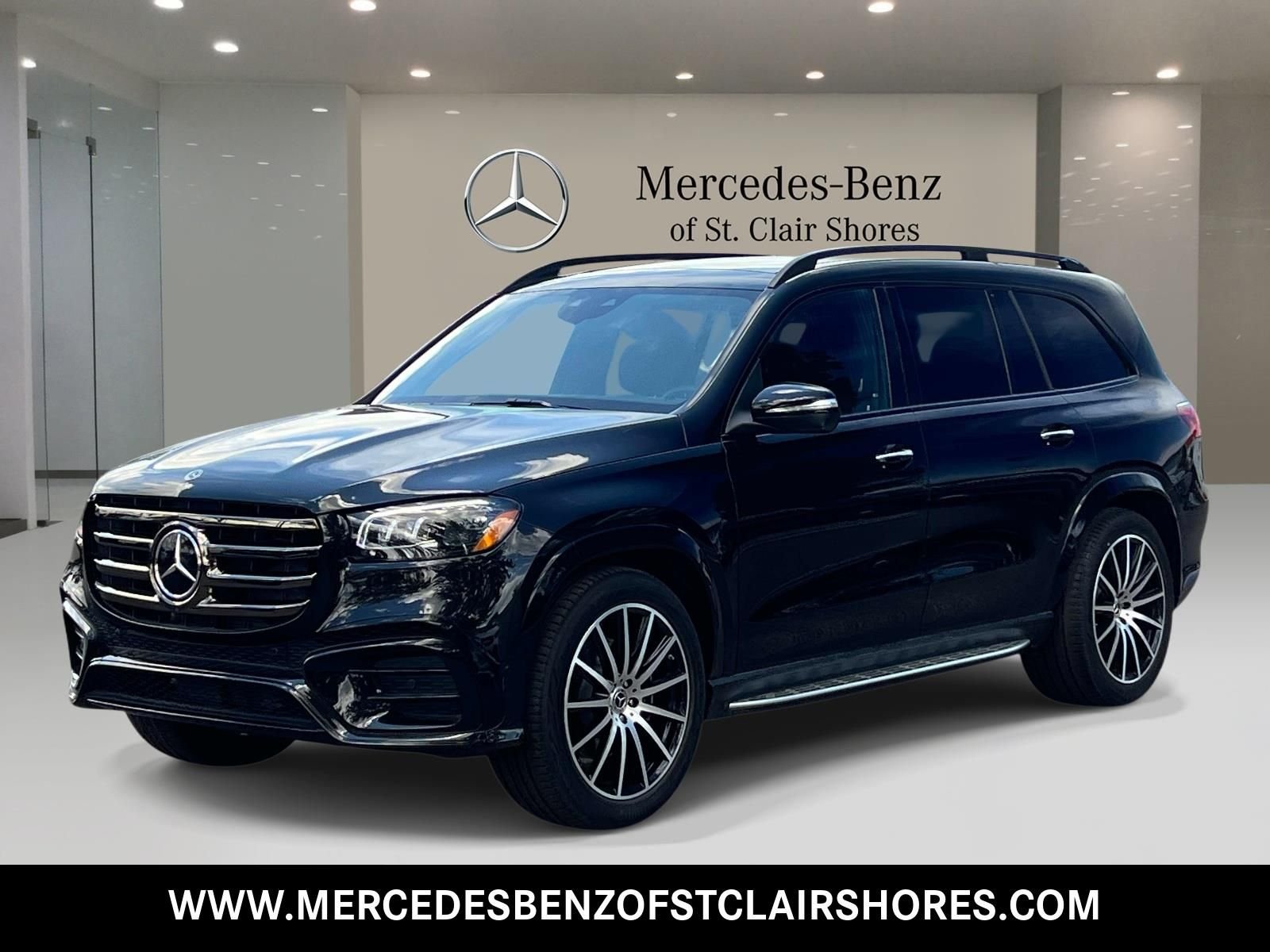 New 2026 Obsidian Black Metallic Mercedes-Benz GLS 580 image 1