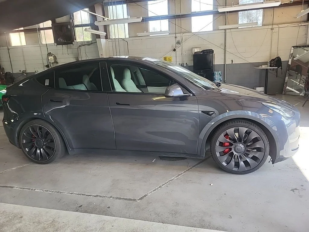 Used 2020 Gray Tesla Performance image 3