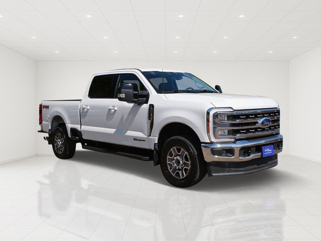 Certified Used 2024 White Ford Lariat image 1