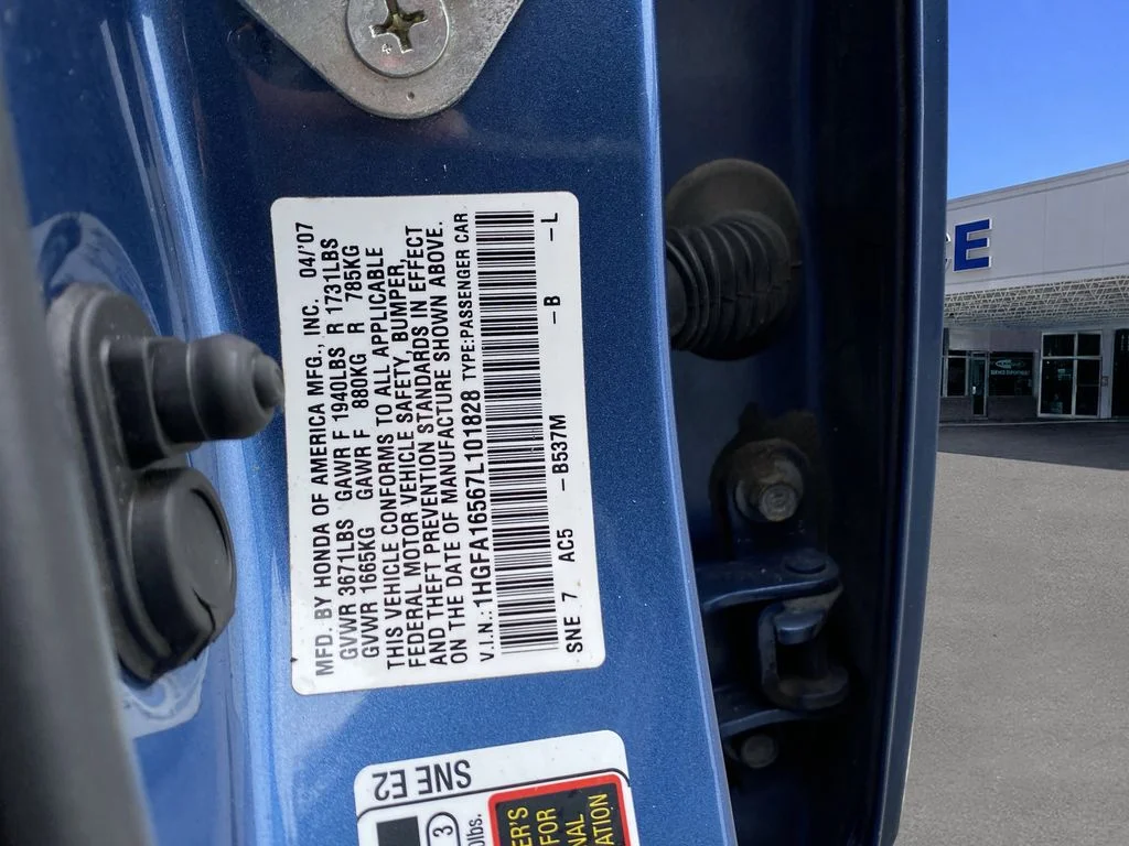 Used 2007 Atomic Blue Metallic Honda LX image 21