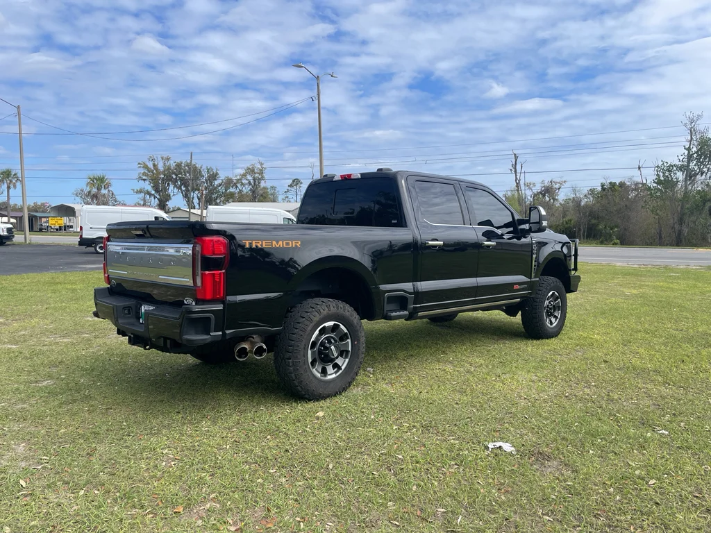 Used 2024 Black Ford Platinum Crew 4x4 H/O w/Tremor pkg image 5