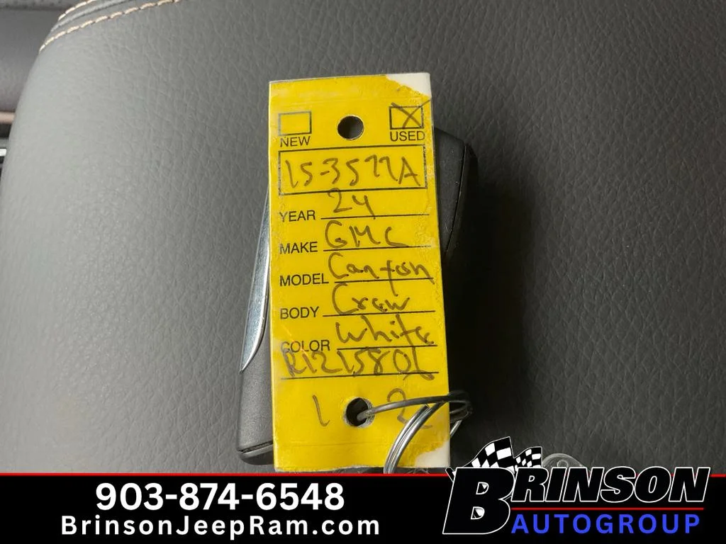 Used 2024 Summit White GMC 4WD Denali image 34