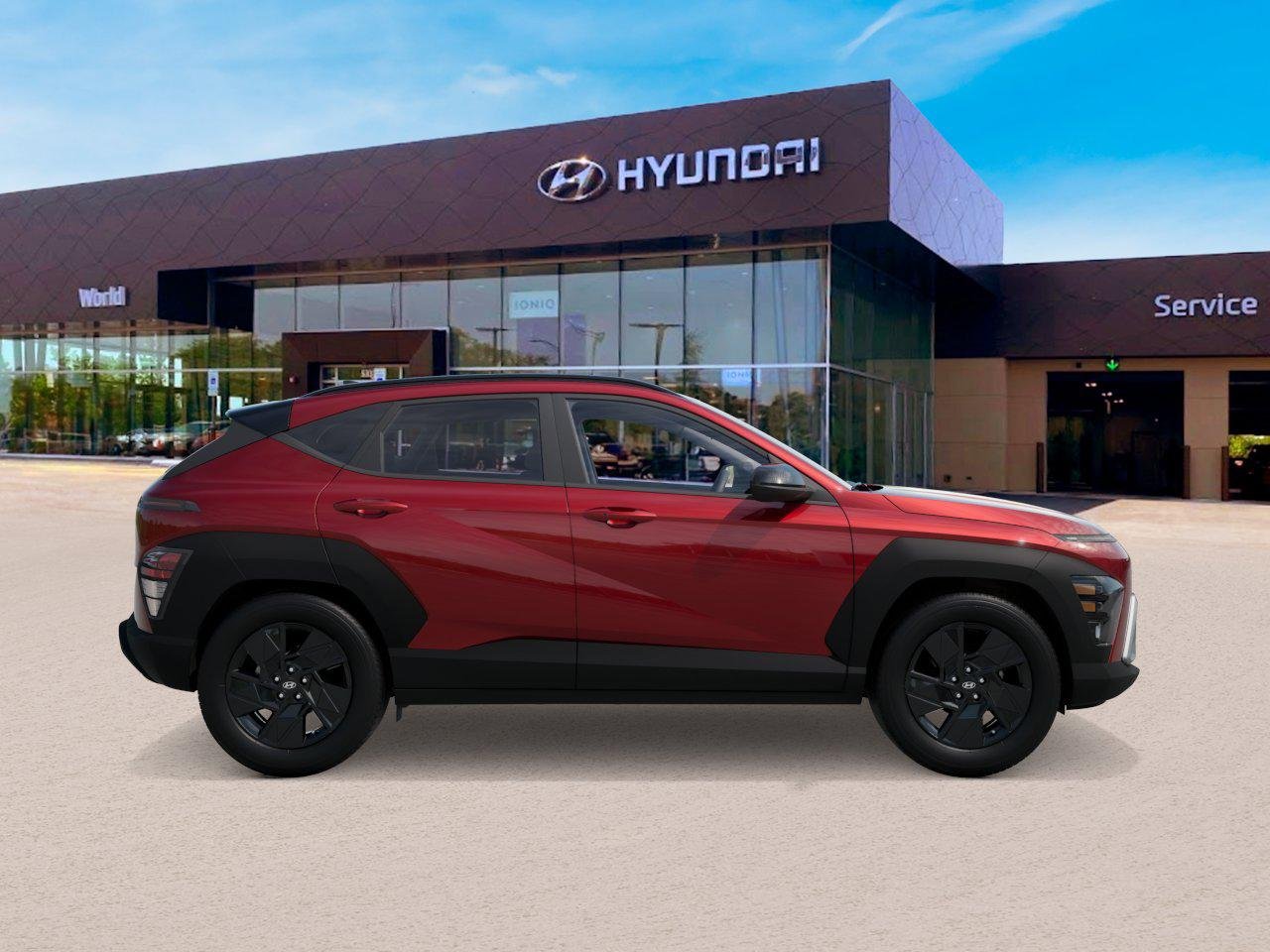 New 2027 Ultimate Red Metallic Hyundai SEL Sport FWD image 7