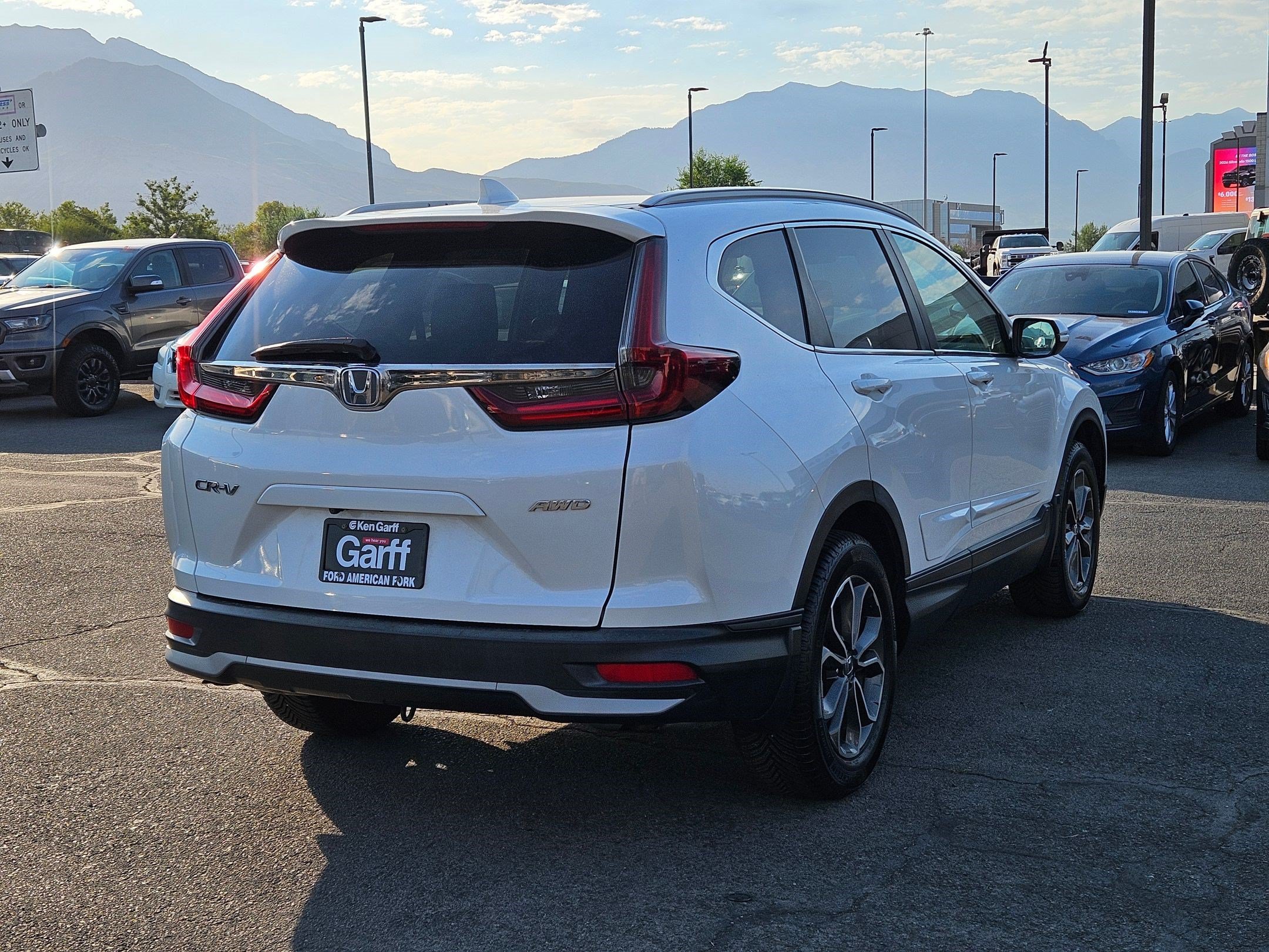 Certified Used 2020 White Honda EX-L image 3