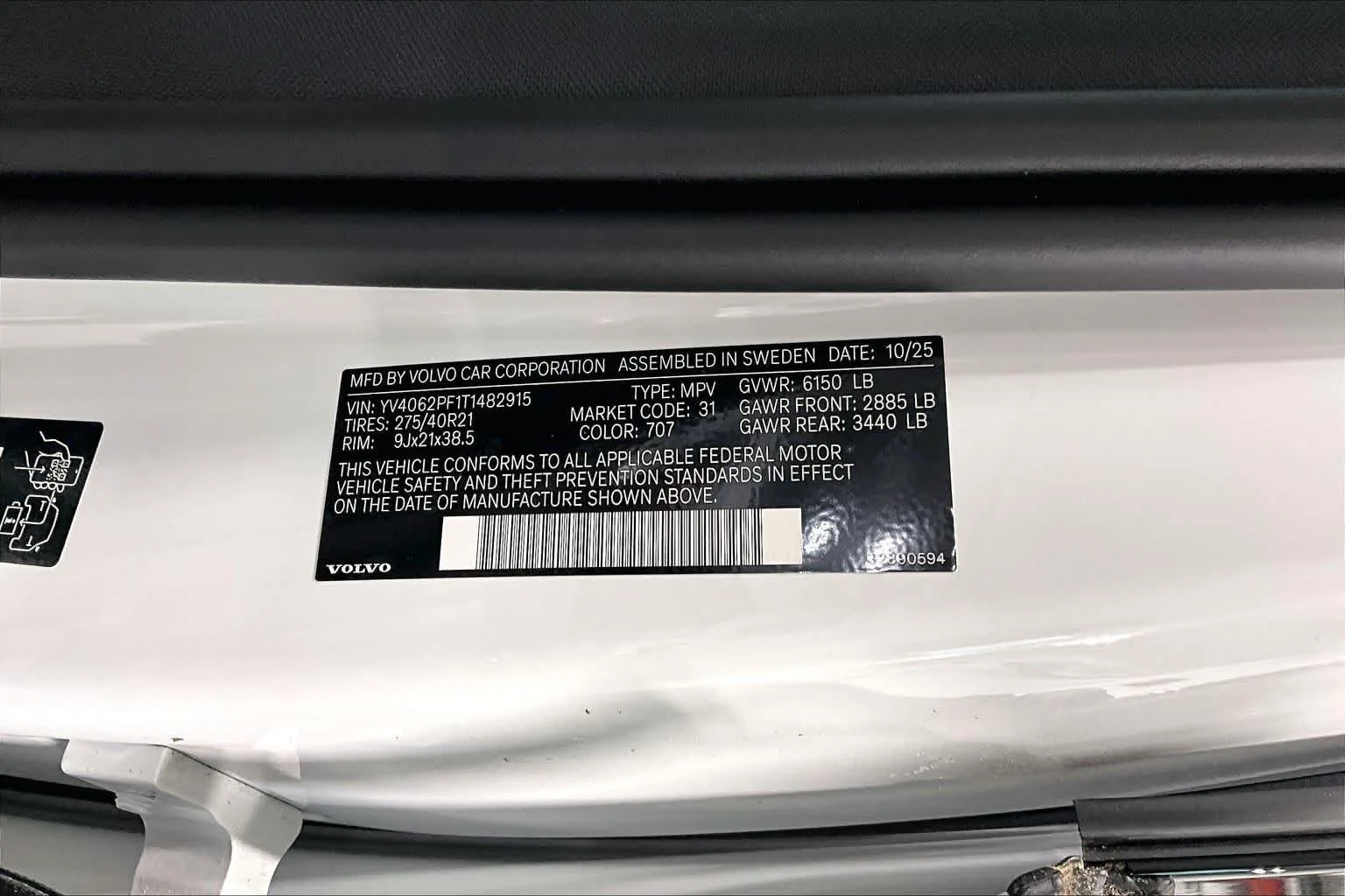 New 2026 Crystal White Volvo Ultra image 12