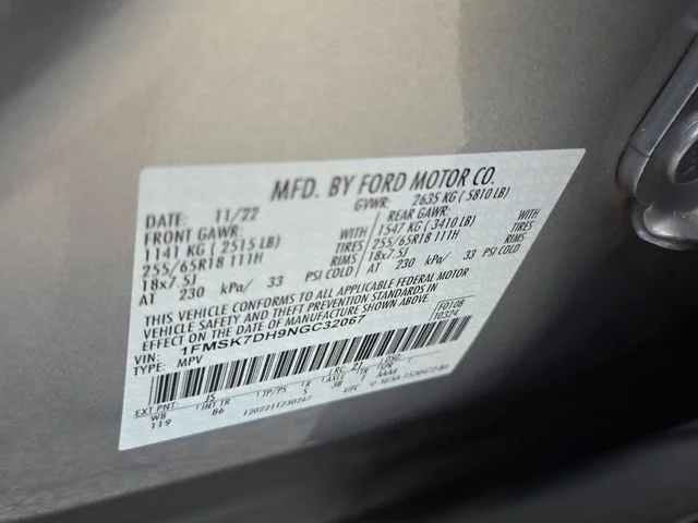 Used 2022 Silver Ford XLT image 19