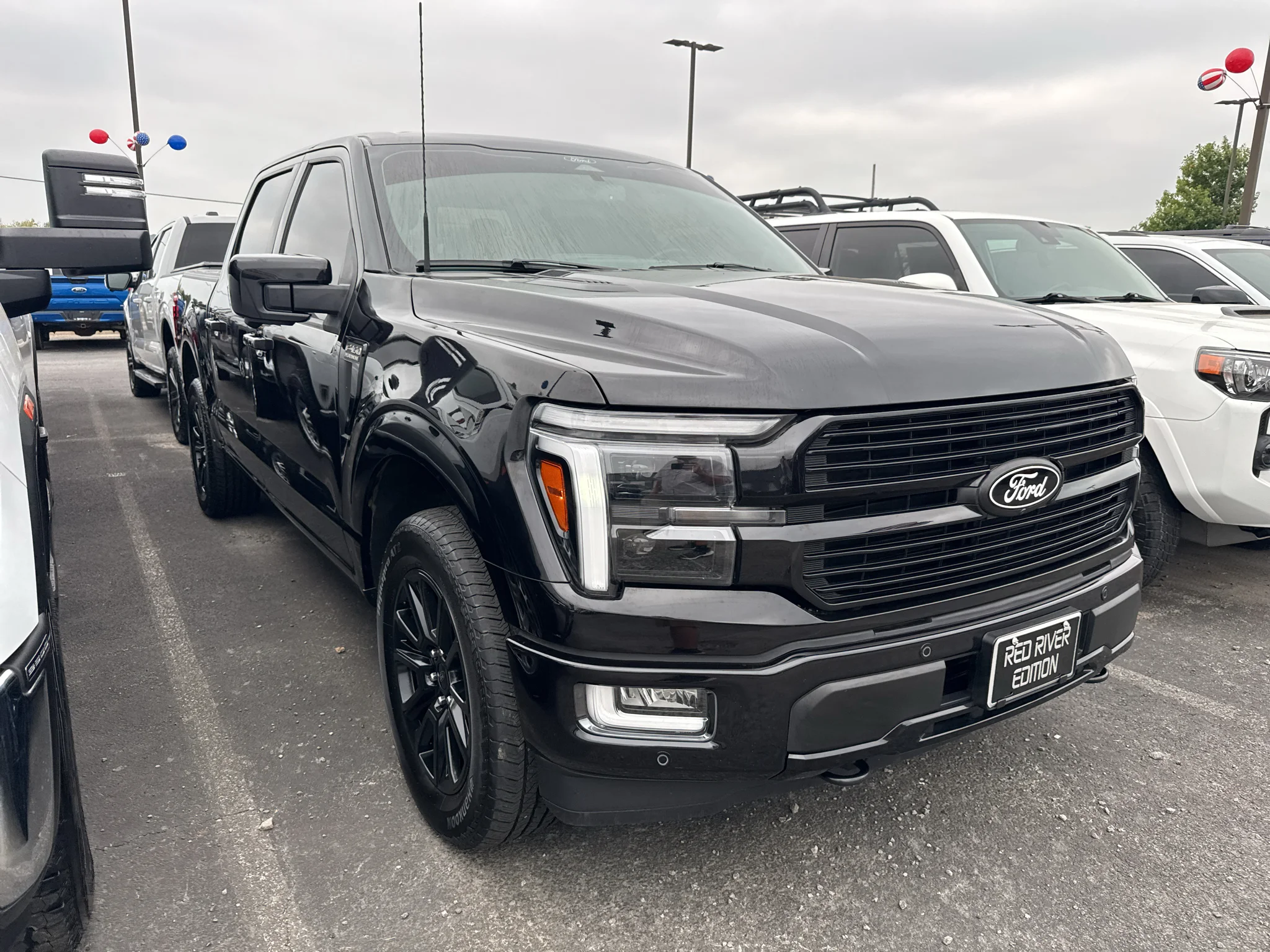 Used 2025 Agate Black Metallic Ford Platinum image 3