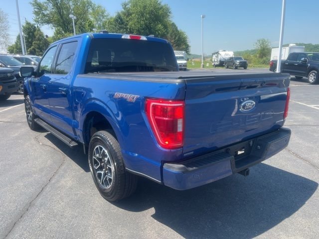 Certified Used 2023 Blue Metallic Ford XLT image 7