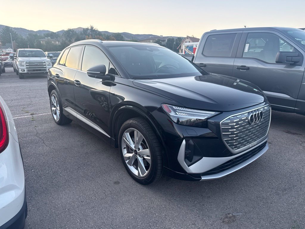 Certified 2023 Audi Q4 e-tron Prestige with VIN WA1M2BFZ6PP065704 for sale in Bountiful, UT