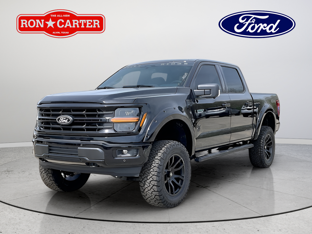 New 2026 Agate Black Metallic Ford XLT image 3