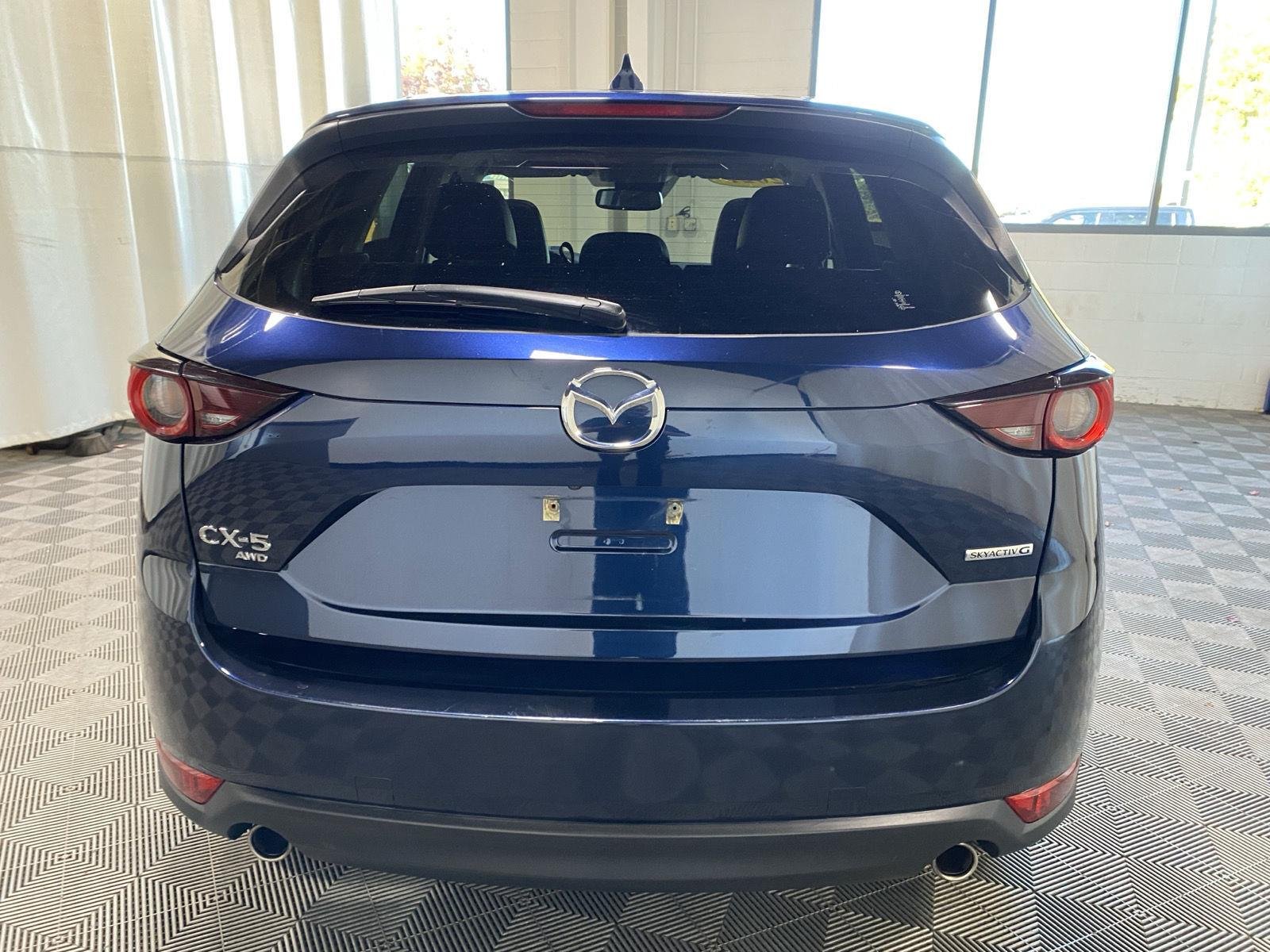 Used 2021 Deep Crystal Blue Mica Mazda Touring image 7
