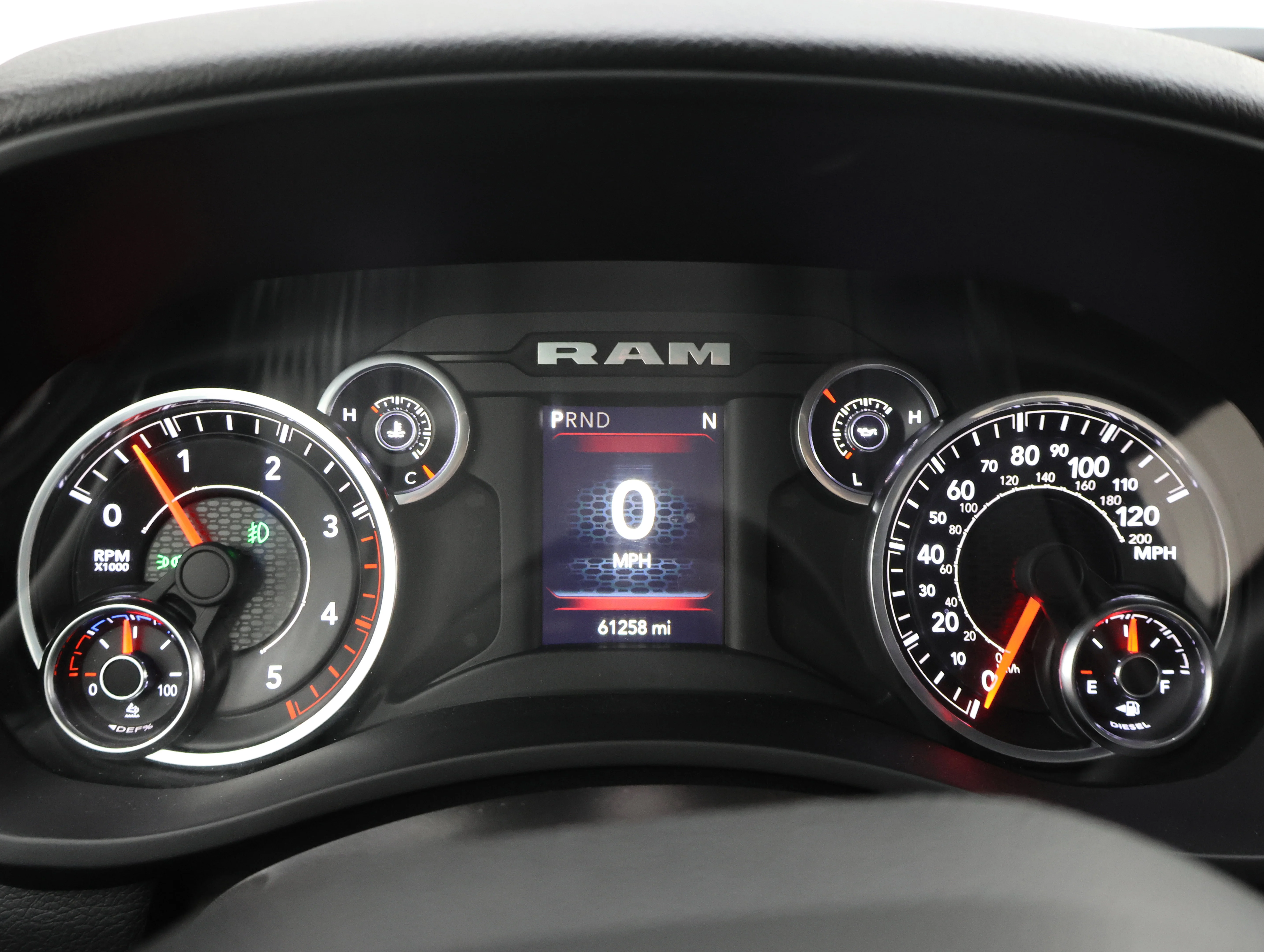 Used 2022 Bright White Clearcoat Ram Big Horn image 10
