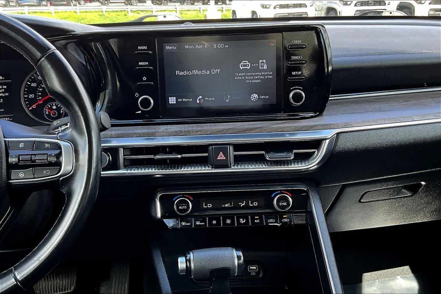 Used 2021 Ebony Black Kia EX image 12