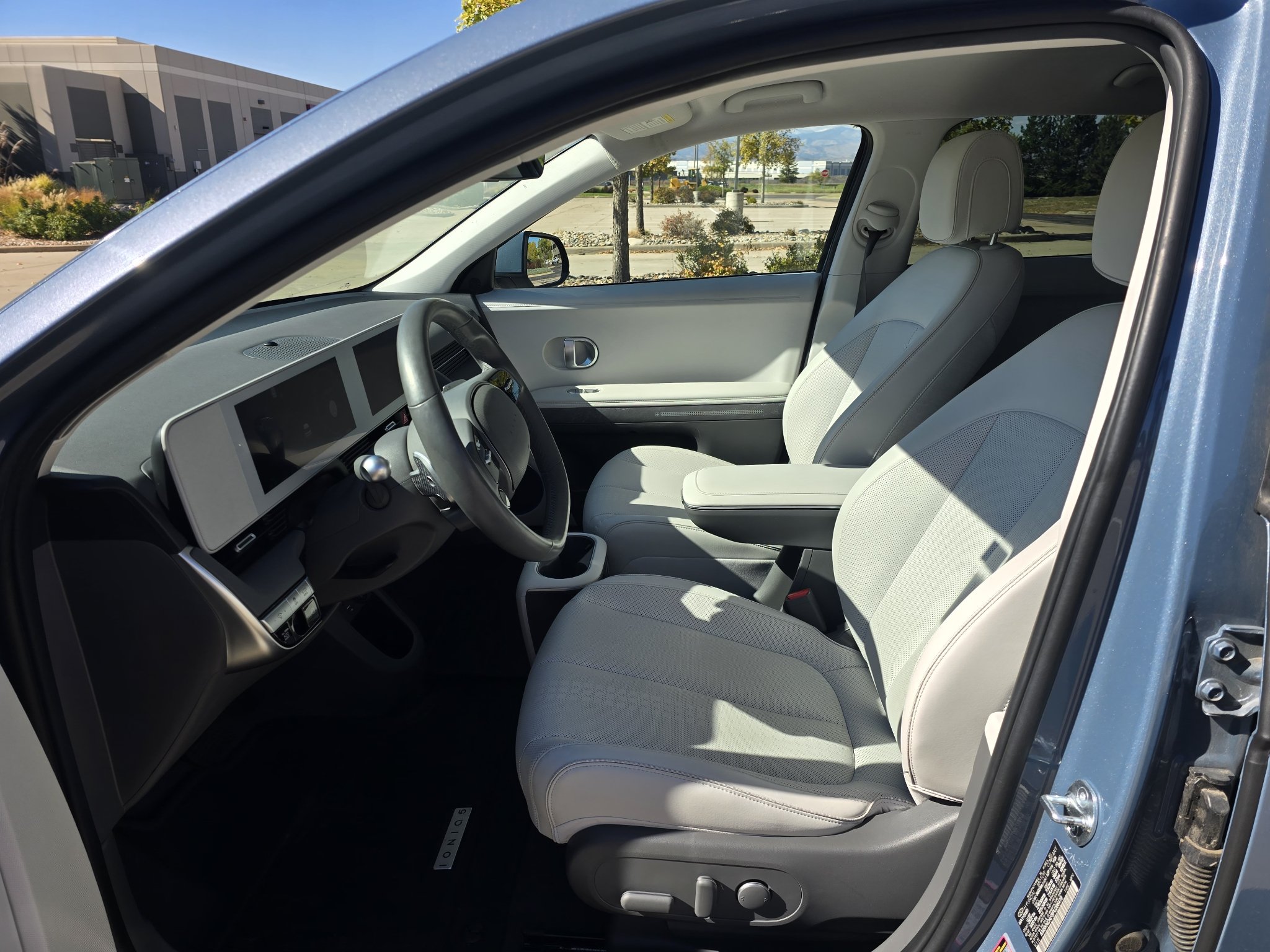 Certified Used 2024 Lucid Blue Hyundai SEL image 13