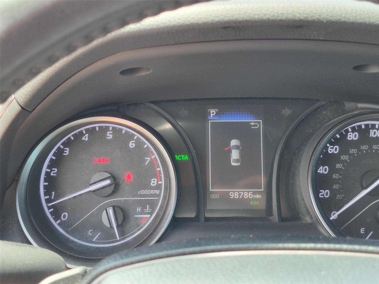 Used 2024 Supersonic Red Toyota SE image 18