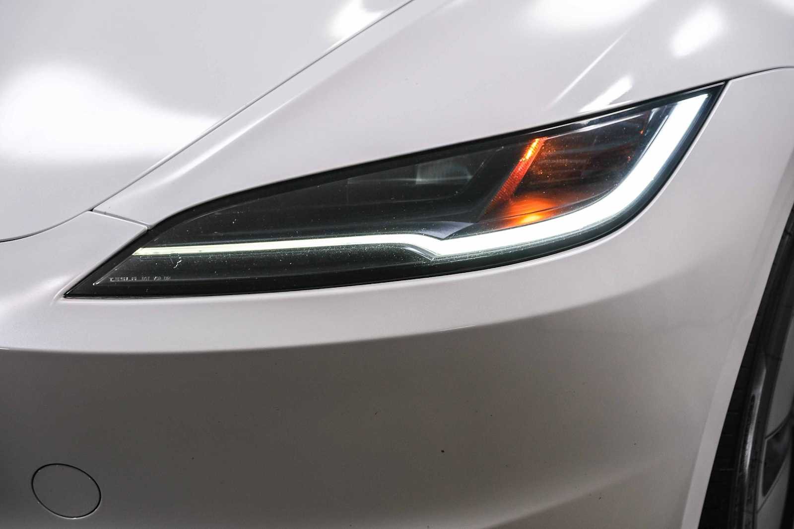Used 2024 Pearl White Multi-Coat Tesla  image 12