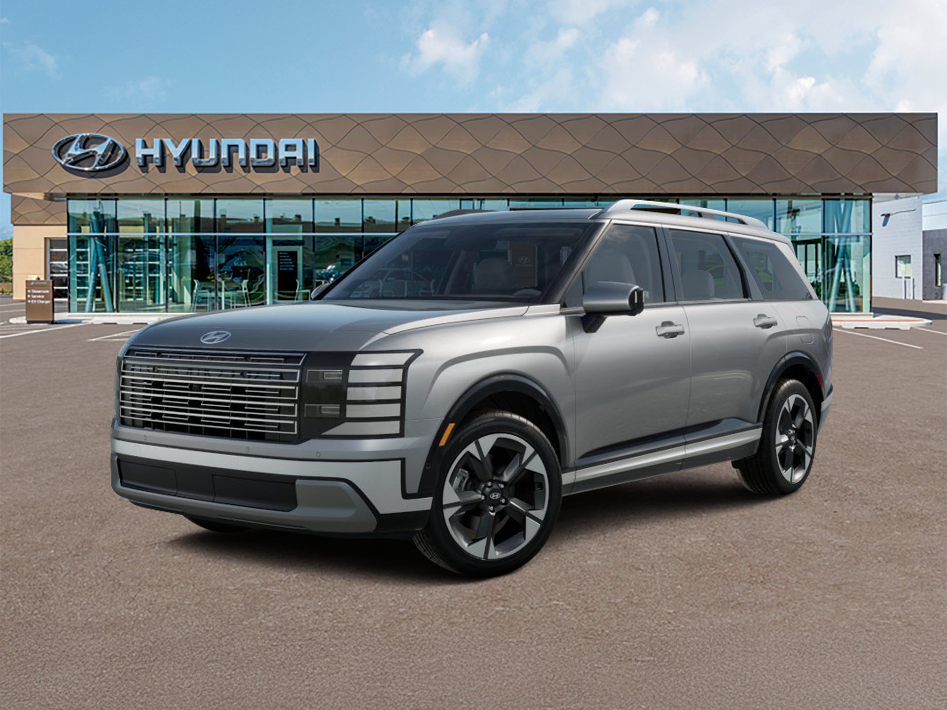 New 2026 Typhoon Silver Metallic Hyundai Limited image 2