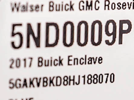 Used 2017 DARK SAPPHIRE BLUE METALLIC Buick Leather image 32