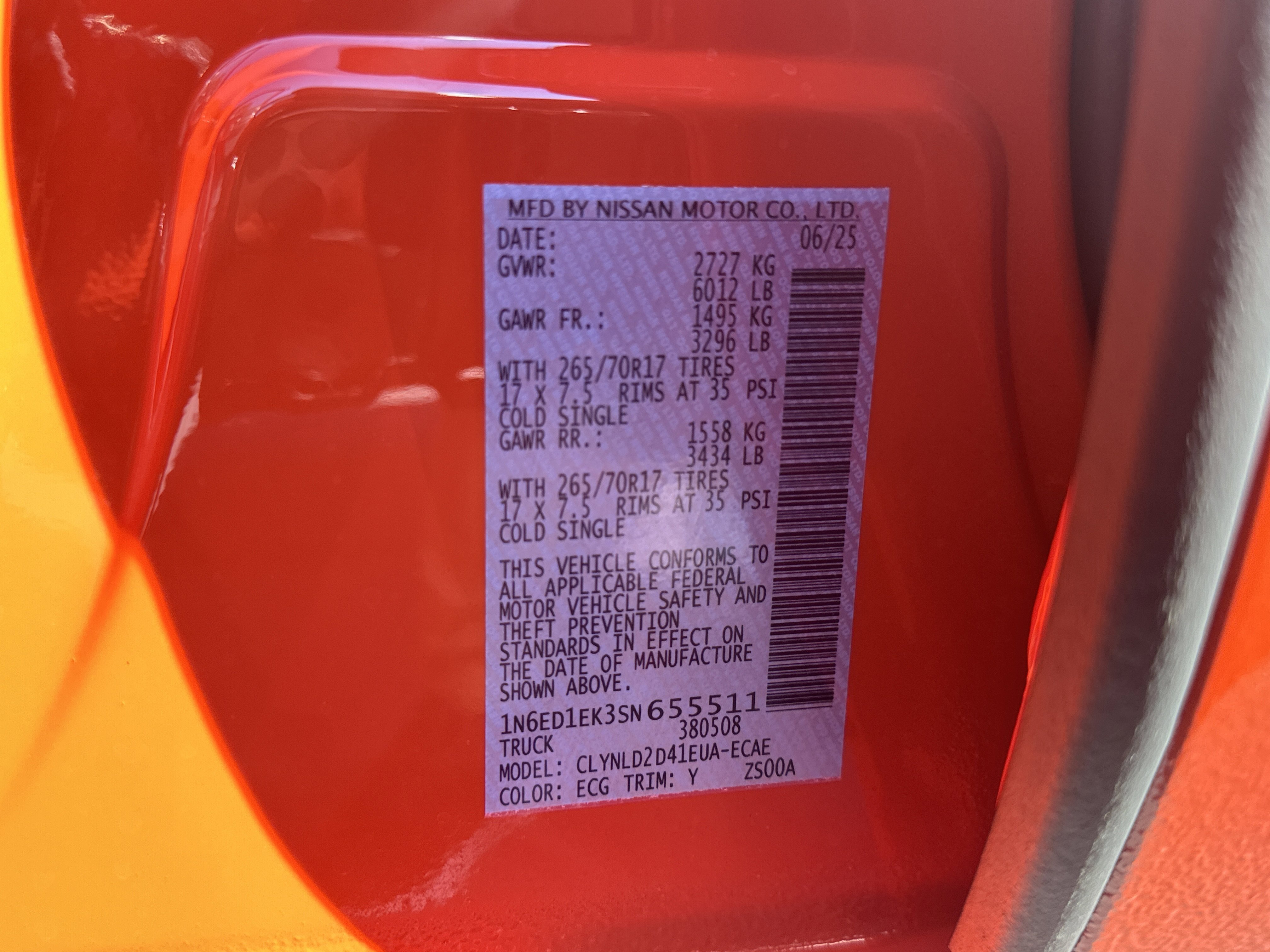2025 Nissan Frontier PRO-4X - Photo 33