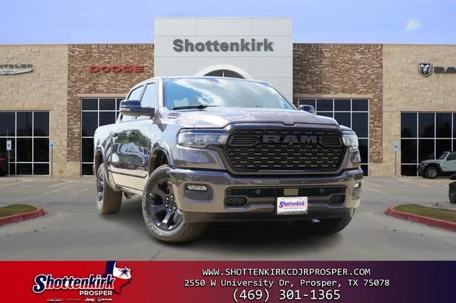 New 2026 Granite Crystal Metallic Clear-Coat Exterior Paint RAM Big Horn/Lone Star image 1